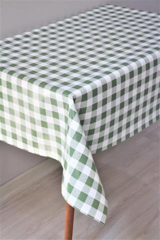 Elyaf Astarlı Silinebilir Muşamba Masa Örtüsü Pötikare - 107-3 Çok Renkli