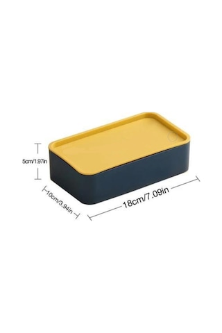 Bayev 103 Tek Katlı Çatal Kaşıklı Saklama Kabı - Beslenme Yemek Kutusu Lunch Box