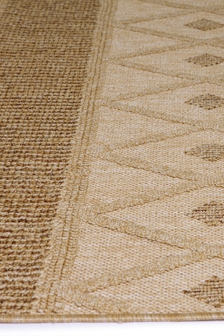 Seyran Loopy 620 Bej-kahve Halı Ince Mutfak Kilim Salon Kesme Halı Yolluk Bej - Kahverengi