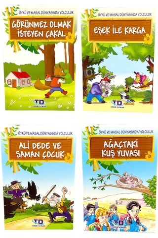 Öykü Ve Masal Dünyası Serisi 8 Kitap Sınav Uygulamalı