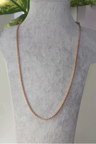 Rose Altın Kaplama Xuping Vip Seri Uzun Zincir Kolye 58Cm 553879863