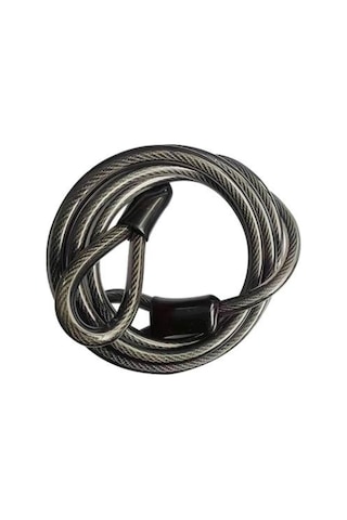 Xbyc 4502k Güçlü Çelik Kablo Halat Kilit 8 X 1200 Mm Motosiklet Bisiklet Kilidi