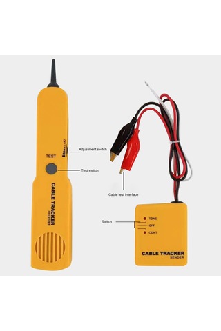 Korumalı Tel Algılama İçin Kablosuz Telefon Hattı Bulucu Hafif Aracı