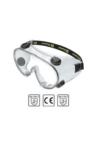 S1551 Ventilli Koruyucu Gözlük Şeffaf Google Iş Güvenlik Gözlüğü