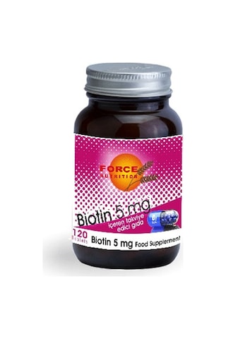 Force Nutrition Biotin 5 Mg 120 Tablet