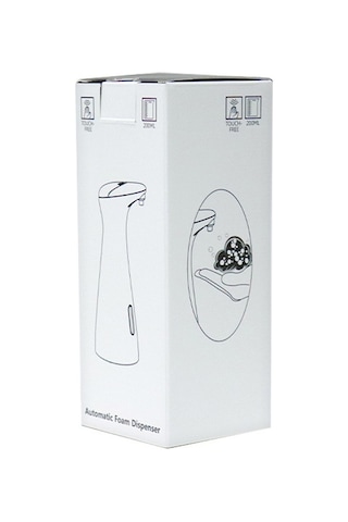 Bosphorusboutique02 Yunboo 200ml Otomatik Köpük Yıkama Cihazı - Kolay Kullanım, Dayanıklı Ev Bakım Aleti Beyaz Beyaz