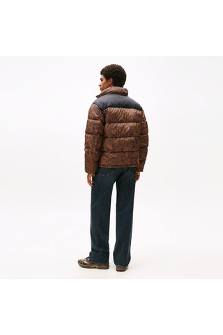 Tommy Hilfiger Jeans Vail Puffer Erkek Kahverengi Mont Dm0dm22037 Kahverengi