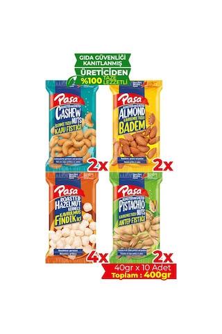 Paşa Kuruyemiş Karışık 10 x 40 G