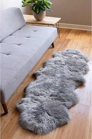 Tr Koyu Gri Kilim Halı Çift Taraflı Makinede Yıkanabilir Mutfak Balkon Banyo Kilimi Diğer