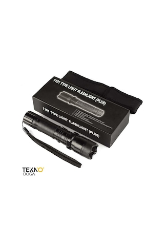 Elektro Fener Şarjlı Type 1101 Taşıma Kılıflı