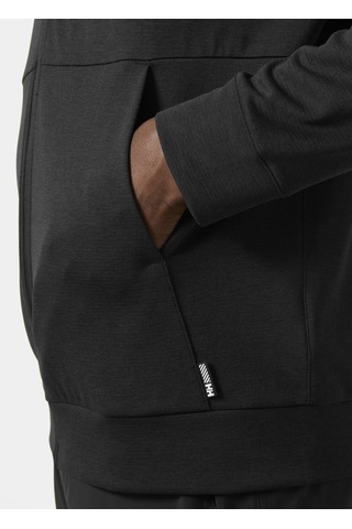 Helly Hansen Hh Lifa Tech Lite Zip Erkek Sweatshirt-27986-siyah