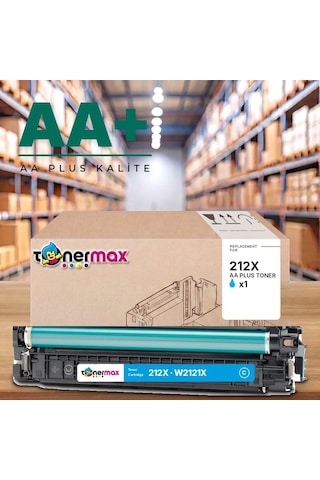 Hp 212x W2121x Mavi Uyumlu Toner Aa Plus / Color Laserjet Enterprise M554 / M555 / Mfp M578