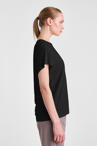 Lescon Kadın Kısa Kollu T-shirt 25n-2118 Siyah