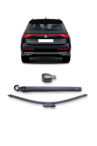 Seat Tarraco 2019-2023 Uyumlu Arka Cam Silecek Kolu Ve Süpürgesi Kapak Takım 5f3955707 Silecek Takımı