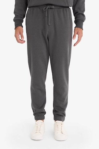 Defacto Regular Fit Beli Bağcıklı Cepli Paçası Lastikli Şardonlu Basic Düz Jogger Eşofman Altı E6326ax25auar104 Antrasit
