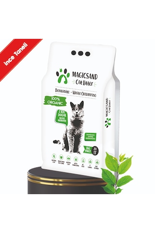Magicsand Yeni Nesil Organik Ekstra Topaklanan Ekonomik Boy Doğal Kedi Kum Magicsand Yeni Nesil Organik Ekstra Topaklanan Ekonomik Boy Doğal Kedi Kum