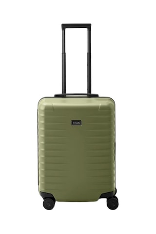 Titan Overseas 4 Wheel S23 Kabin Boy Valiz Yeşil