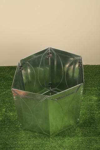 Metal Rüzgarlık Büyük Boy 6 Kanat METALİK