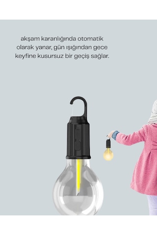 Mey İthalat Su Geçirmez Dış Mekan Led Çadır Işığı