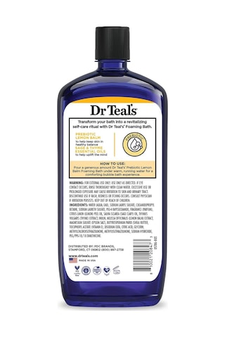 Dr.teals Prebiotic Lemon Balm Banyo Köpüğü 1000ml Diğer