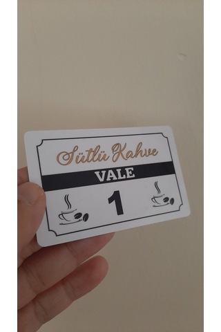 PLASTİK VALE KARTI