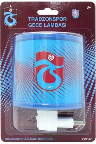Trabzonspor Gece Lambası-Lisanslı Çok Renkli