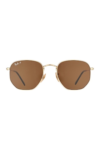 Ray-Ban RB3548N 001/57 54 Hekzagonal Erkek Güneş Gözlüğü