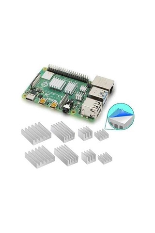 China 4in1 Alüminyum Soğutucu Seti Raspberry Pi 4b Uyumlu Standart