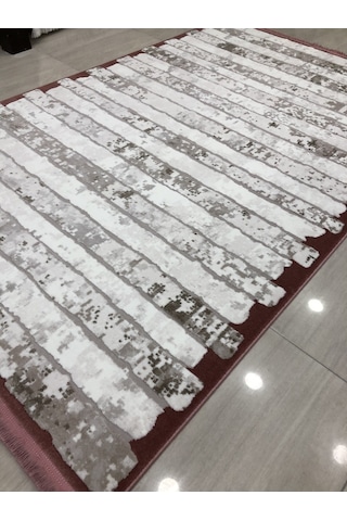 Dinarsu Halı Tarz 150X233 Ta003-065 Krem Pembe Vizon 4 M2 Halı !