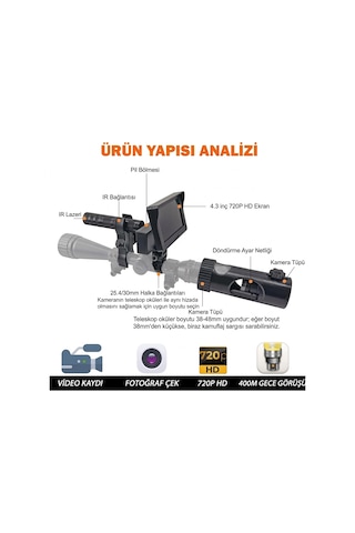 Ufly Megaorei M2a Fotoğraf Ve Video Kayıt Özellikli Hayvan Gözlem Kamerası Siyah