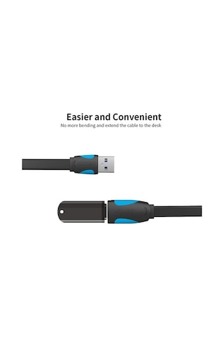 Pazly Usb 3.0 Uzatma Kablosu Erkek-dişi 5gbps Sinyal Güçlendirici 0.5-3m Evrensel Usb Uzatıcı