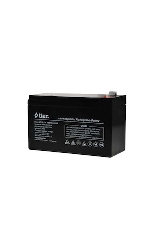 Ttec 12 Volt 7a Akü - 12v 7 Ah Base Kuru Akü Aralık 2024 Üretim