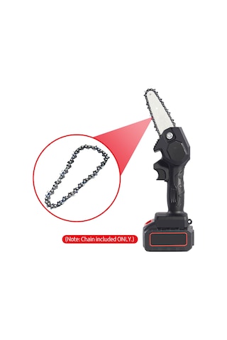 Padalink 10 İnç Rehber Plaka İçin Elektrikli Zincir Testere Zinciri, Odun Kesim, 65 Mangan Çelik, 8m/s Hızlı Kesim