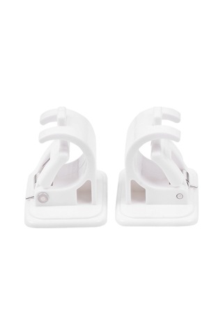 Hfambition Beyaz Ev Mutfak Banyo İçin 2'li Sıkma Tutucu, 2 Kg Yük Dayanımı, Kolay Kurulum, Pratik Kullanim Çok Renkli