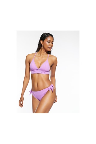 Koton Basic Bikini Altı Yandan Bağlama Detaylı Normal Bel Mor 3sak00133bm Mor