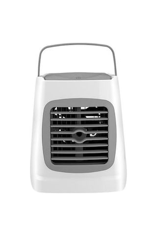 Taşınabilir Mini Klima Soğuk Soğutma Yatak Odası Artik Soğutucu Usb Fan Masaüstü Masa Hava Soğutma Fanı Sistemleri Parçalar 7818 Gri