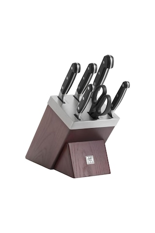 Zwilling Pro 384480070 7 Parça Kendinden Bilemeli Bloklu Bıçak Seti Outlet