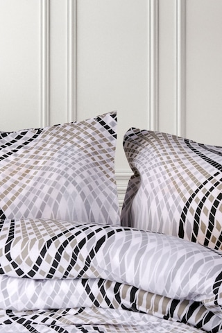 Aytunç Deniz %100 Pamuklu Çift Kişilik Nevresim Takımı 200x22... Gri