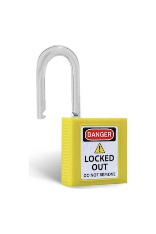 Eked Güvenlik Kilidi Bbu Loto Sl38ss Çelik Kanca 38mm
