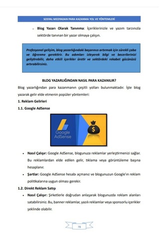 Pdf İnternet Ve Sosyal Medyadan Nasıl Para Kazanılır Kitabı 340