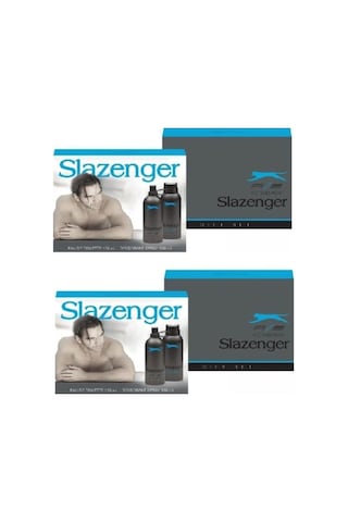 Slazenger Active Sport Mavi Erkek Parfüm EDT 2 x 125 ML + Sprey Deodorant 2 x 150 ML Slazenger Active Sport Mavi Erkek Parfüm EDT 2 x 125 ML + Sprey Deodorant 2 x 150 ML