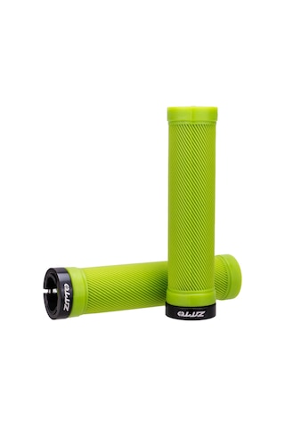 Lemestar Yeşil Bisiklet Tutamak Koruması, Ergonomik Yumuşak Kauçuk, Kayma Engelleme, Kilitlebilir Alüminyum Kilit, Dağ Bisikleti Yolluk Faltalı Uyumlu Yeşil