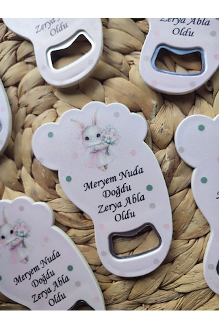 Ayak Açacak Kız Erkek Bebek Hediyelik Magnet 20li