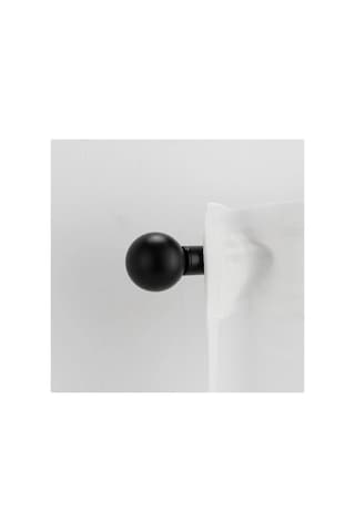 Ikea Väsentlıg Korniş Ucu 53 Mm Siyah