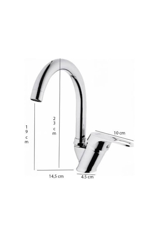 Sardıcı Banyo Lavabo Bataryası Krom