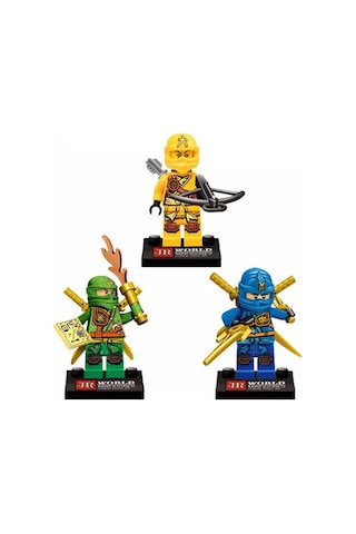 Ninjago Uyumlu Skyblue Süper Kahraman 8 Farklı Hero Figür