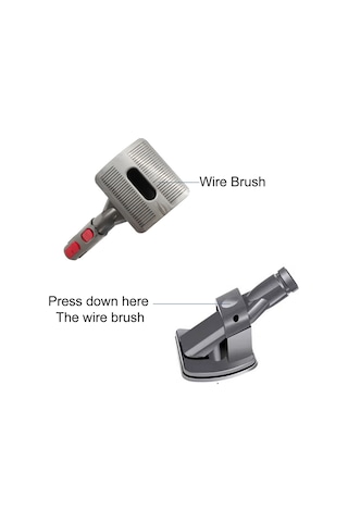 Yifomall Süpürgeye Uygun Evcil Hayvan Tüy Temizleme Fırçası: Tüy Alıcı, Boru Bağlantısı Ve Anahtar Kilitli Uç İle Ev Temizliği Kolaylaştırır