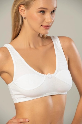 Erdem Kadın Penye Body Sütyen 2475 - 3 Adet 001