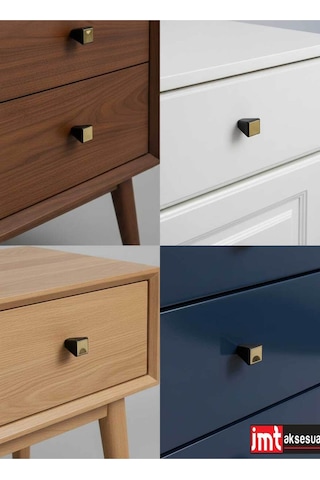 Lüks Fonte Düğme Siyah-krom Mobilya,çekmece,tv Ünitesi.dolap,yatak Odası,şifonyer Kulpu Siyah-krom