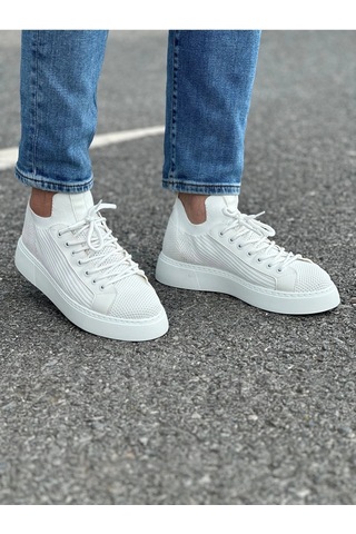 Natural Shoes Mn2423 - Tbt Erkek Ayakkabı Beyaz Beyaz